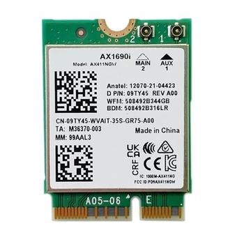 1 Kom. Wireless karticu AX1690I Wifi 2,4 Gbit/s 802.11 Ax 2,4/5/6 Ghz Bluetooth 5,3 Bežični modul