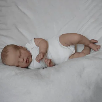 22-inčni već završio lutka Alexis Reborn Baby, isti kao na slici, realno je mekana na dodir 3D obojena koža, oslikana rukom kosu, vidljivo beč