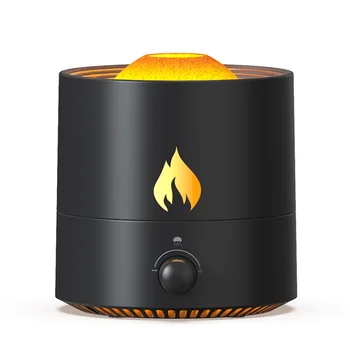 320 ml, simulira plamen, difuzor eteričnog ulja za aromaterapiju, снимающий stres, prsten dima u obliku meduze, aromatičan ovlaživač zraka A