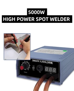 5000 W Mini spot zavarivanje DIY Kit 18650 bateriju Zavarivanje alati Prijenosni aparat za varenje 0,15 mm s nikla trakom