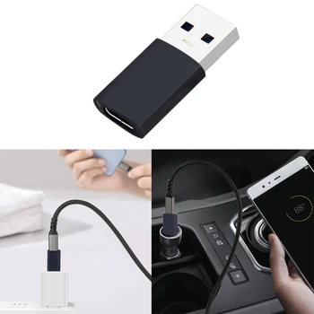 Adapter USB-C Type-C za žene, USB punjač A za muškarce converter za prijenos podataka OTG za mobilni telefon, laptop