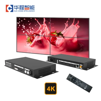 AMS HVS-C4 전문가용 야외 LED televizor 4K * 2K 비디오 월 TV 스토어 HDCP 멀티 스크린 접속기, 접속기 모드용