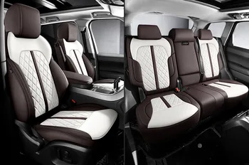 Auto oprema skrojen, presvlake za sjedala 5 sjedala, potpuno kožne za Toyota RAV4 Corolla CHR Camry, zaštitna torbica za autosjedalice