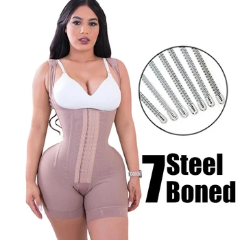 Bbl Faza visoke Kompresije 3 Postoperativni Faja Colombianas Postporođajna Odjeća Body Body Shaper Korektivni Posteljina Ženska Tummy Tuck