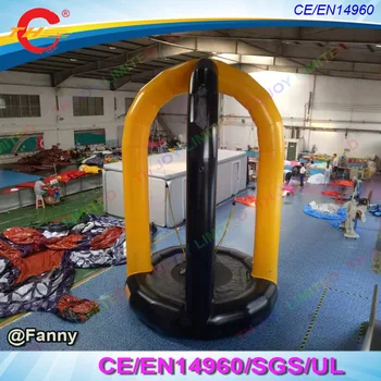 Besplatna dostava, 3 m/4 m za zatvoreni napuhavanje bungee jumping za djecu i odrasle, novi dizajn надувного trampolin za bungee джампинга