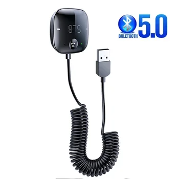 Bluetooth 5.0 Auto аудиопередатчик, bežične Bluetooth FM odašiljač, аудиоприемник AUX, MP3 player, komplet za telefoniranje bez korištenja ruku