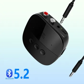 Bluetooth 5.2 prijemnik RCA i Bluetooth adapter za auto 3,5 mm Aux priključak i Bluetooth prijemnik 2RCA Bežični аудиоадаптер za slušalice