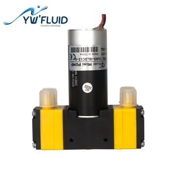Brushless motor YWfluid 12 v/24 v -0,05 Mpa 4,2 L/min s mikro-membranski pumpa od PTFE YW05-B-BLDC