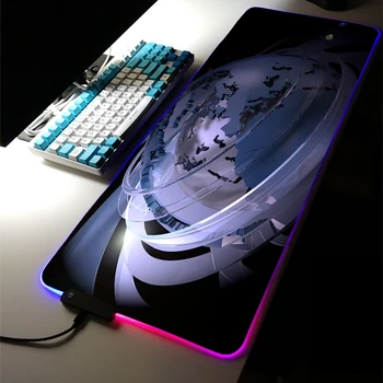 Creative Universe planet vrlo velike igre pribor RGB led podloga za miša мультяшный računalni miš s bravom na rubu računalni stolni mat