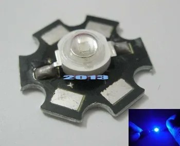 Emiter LED najvišu moć 10PCS 3W plava 465-475nm 60lm s osnova zvijezde 20mm