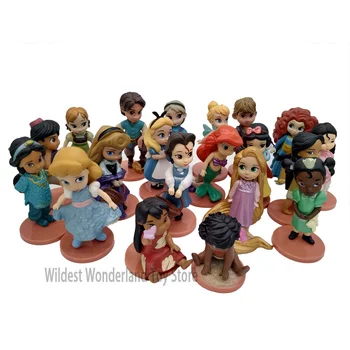 Figurice Disney princeze, igračke, Rapunzel, snježnu bjelinu Pepeljuga, bijela snježna bajka, lutka Rapunzel, ukras i dar za djecu