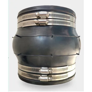 Fleksibilna gumena veza DN125-DN400 KXT, spona od 304 nehrđajućeg čelika, fleksibilna gumena priključak za cijevi