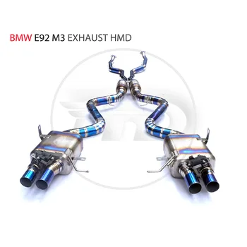 Ispušni sustav od legure titana Downpipe pogodan za BMW M2C M3 M4 E92 F82 E-Modifikacija ventila