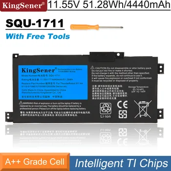 KingSener SQU-1711 Baterija za laptop ThundeRobot 911 Air 911ME 911MT 911S G7000M G8000M SQU-1718 11,55 U 4440 mah