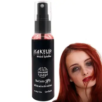 Lažni prskanje krvi Realan lažni prskanje tekućina krvi Pravi učinak make-up Alat za učenje make-up fotografije drama