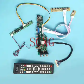 LCD monitor Matrični DVB kontroler Odgovara za M238HAN01.0/1/2/3 LVDS 30 Pin 1920*1080 USB priključak, AV priključak RF 23,8 