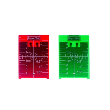 Linearna laser cilj, ploča, kartica za crvene/zelene laserske zrake, magnetska vertikalna /horizontalna выравнивающая glačanje, električni alati