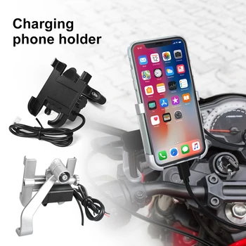 Metalni držač za telefon, motor, volan bicikla, držač za mobilni telefon, nosač GPS, podrška, šok-dokaz nosač za iPhone Xiaomi