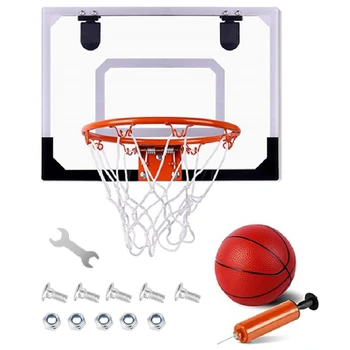 Mini-баскетбольное prsten, mini-folijom, unutarnji mini-košarku skup, visi na vratima s loptom i pumpe, sportski skup