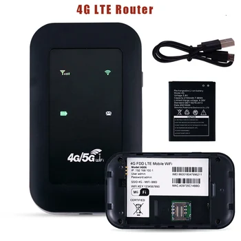 Mobilni Wifi Repeater 4G LTE Router Pojačalo Signala Mrežni Alat za Adapter 150 Mbit/s 3G/ 4G Utor za SIM karticu Produžni kabel Modem Ključ