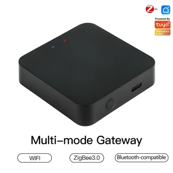 Multi-mode pametan Gateway Tuya ZigBee 3.0 Bluetooth Mesh Hub radi s aplikacijom Tuya Smart HomeLife Glasovno upravljanje preko Alexa Google Home