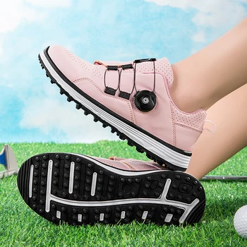 Nova ženska golf shoes, ženska prozračna odjeća za golf, udobne cipele za hodanje, luksuzne ženske tenisice za golf