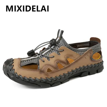 Nove muške ljetne sandale, ulica sandale za šetnju, casual cipele u rimskom stilu, marke muške sandale velike veličine, ljetne lagane tenisice