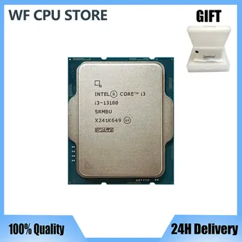 NOVI Intel Core i3-13100 i3 13100 3,4 Ghz, 4-jezgreni 8-nit procesor Procesor L3 = 12 M 60 W LGA 1700, ali bez ventilatora