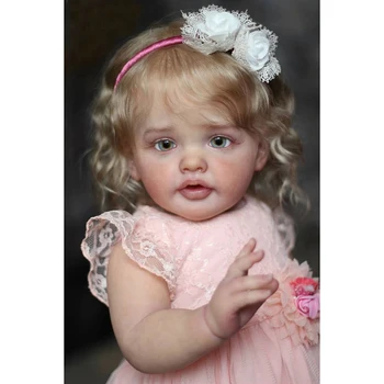 NPK 24-inčni spreman lutka-реборн Betty, već obojene setove, vrlo realan dijete s filtar tijelom i kosom u ruci