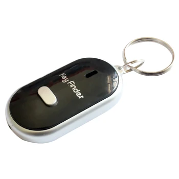 Prijenosni protu-izgubljeni ključ za pronalaženje ključeva led svjetiljka zvižduk alat za pronalaženje ključeva sa prstenom-lanac