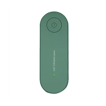 Priključna pročišćivač Mini-атмосфероионизатор za uklanjanje dima, prijenosni deodorant, zelena, zidni utikač EU
