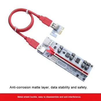 Produžni kabel za grafičke kartice PCI-ERiser USB3.0 Knjiženje za prijenos grafičke kartice pci-e 1X do 16X Kartice za proširenje VER010X