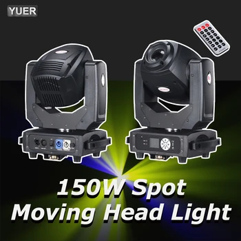 Profesionalni scenski downlight LED Zoom Beam Spot 150 W 7 boja, pokretna lampa za glavu sa daljinskim upravljačem DMX512 za DJ Disco vjenčanja
