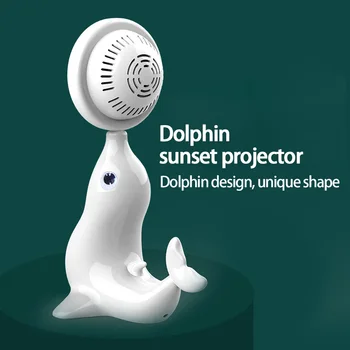 Projekcija lampa Dolphin snage 6 Vata, заполняющий svjetlo, projekcija lampa za fotografije, mini-delfin, nikada ne загорающийся svjetlo