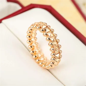 Prsten za žene, besplatna dostava, srebro prsten sa zakovicama S925, kvalitetan luksuzno nakit proizvod, dar na помолвку, ljubav za odmor.