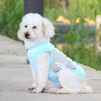 Rashladni majice za pse Prozračni prsluk za pse s instant hlađenje Jednostavan reflektirajućim za ljetne odjeće za pse i mačke na otvorenom