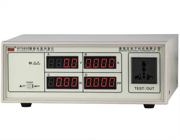 RF9800 600V 20A intelektualni aparat digitalni vat-sat metar ac mjerač snage digitalni panel mjerač snage