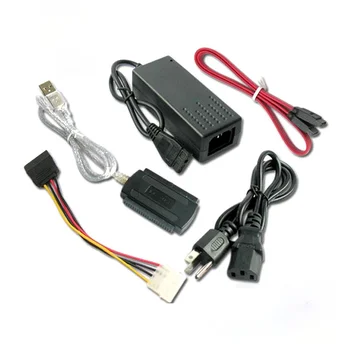 SATA/PATA/IDE Pogon NA USB 2.0 Adapter je Pretvarač Kabel za 2,5/3,5-Inčni Hard Disk Adapter je Pretvarač Kabel 480 MB/s
