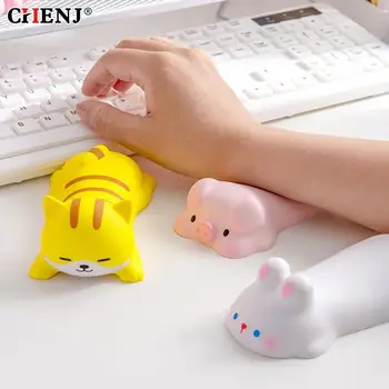 Slatka ljubimci ručni stalak za miša kliknite računalo, laptop naslon za ruku za površine ergonomski ured Kawai lanca polako okreće igračke