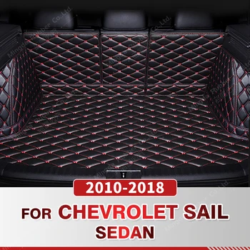 Tepih prtljažnika punu pokrivenost za Chevrolet Sail limuzina 2010-2018 17 16 15 14 13 12 11, auto oglas, pribor za zaštitu kabine