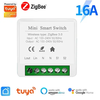Tuya Zigbee 3.0 mini-prekidač 16A 