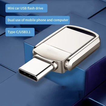 USB flash drive 3,0 2 TB Dual USB flash drive Pendrive OTG TYPEC Memory Stick Pen Drive