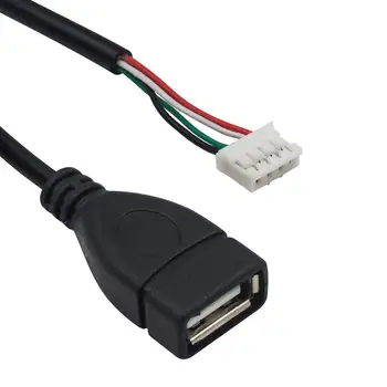 USB kabel na 4P PH2.0, 4P PH2.0 Ženski na USB 2.0 Ženski / Muški USB Kabel na Dupont 4-pinski Kabel za prijenos podataka 30 cm
