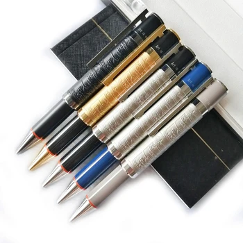 VPR ograničena serija MB Klasična kemijska olovka Andy Warhol s рельефами za pisma u obliku cijev, luksuzni školski uredski pribor uredski