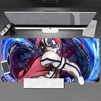 XL Anime Demon Slayer podloga Za Miša HD Računalni Ispis Igrači Zaključavanje Ruba Dvorca podloga Za Miša XXL90x40cm Tipkovnica PC Stolni Mat Csgo Pad