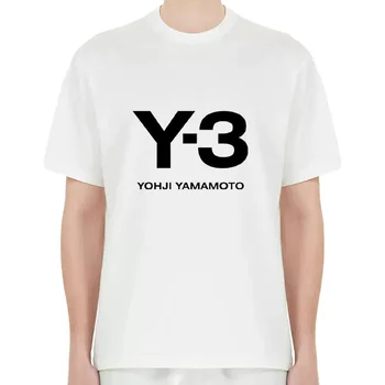 Y 3 Y3 Yohji Yamamoto 23SS, Svakodnevni Free t-shirt s grafičkim po cijeloj površini Ukiyoe u japanskom stilu za muškarce I žene