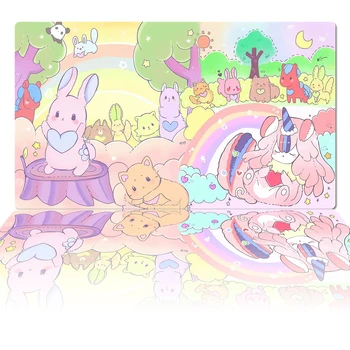 YuGiOh Melffy Playmat TCG CCG Igra Shopping Card Igre Mat Anime podloga Za Miša Korisničko Stolni Mat Igre Pribor Zone Besplatna Torba