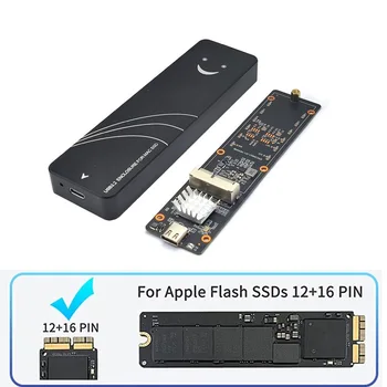 Za Mac SSD Kućište za Apple Macbook Air Pro Retina 2013 2014 2015 2016 2017 USB 3,2 za MAC Box M2 NVMe SSD Torbica Adapter