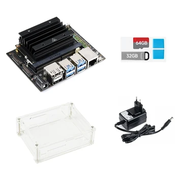 Za Nano 4GB Kit (B01) Kit naknade za razvoj s modulom + Radijator + Ljuska + 32G U-disk + 64G SD kartica EU Plug
