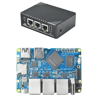 Za ruter Nanopi R5S 4G + 16G Naknada RK3568 Naknada Openwrt HDMI-Kompatibilnu 2,0 2,5 G Gigabit Mrežni Priključak Mini-Router